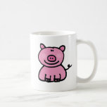 Pink piggy mug
