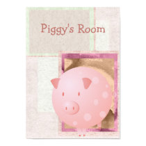 Pink Piggy Poster posters