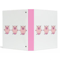 Pink Piggy Power Binder
