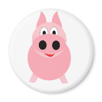 Pink Piggy magnets