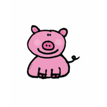 Pink piggy t-shirts