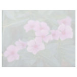 Pink Pink catharamhus flowers Customized Letterhead