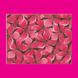 Pink Pink Flowers Postcards