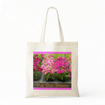 "Pink Pink Petunias" Budget Bag