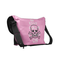 Pink Pirate Keep Calm Fun Rickshaw Bags