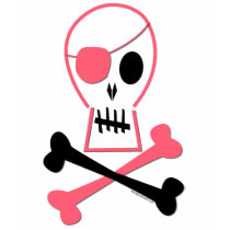 Pink Pirate t-shirts by totallypainted Pink Pirate t-shirts