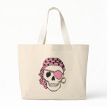 Pink Pirate Skull Bag bags