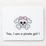 pirate, girl, mouse, pad, girlie, designs, pirates