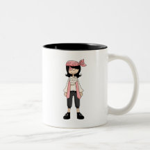 Pink Pirates · Pirate Girl #10 Mug