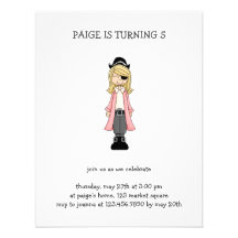 Pink Pirates · Pirate Girl #2 Invitations