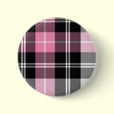 pink plaid buttons