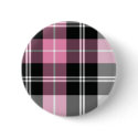 pink plaid buttons