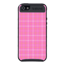 Pink Plaid Phone Case iPhone 5 Covers
