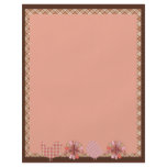 PINK PLAID SCRAPBOOK PAPER FLYER