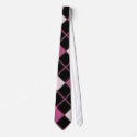 Pink Plaid ties