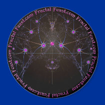Pink Planets  Fridge Magnet
