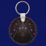 Pink Planets Keychain