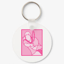 Pink Player keychains by shopaholicchick Pink Player keychains