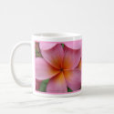 Pink Plumeria Mug mug