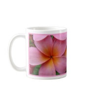 Pink Plumeria Mug mug
