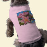 Pink Plumeria Pet Clothing pet clothing