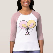 Pink Pocket Mouse, graphic illustration t-shirts