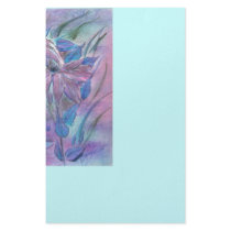 Pink Poinsetta Stationery-Letterhead by marylouroche Pink Poinsetta Stationery-Letterhead
