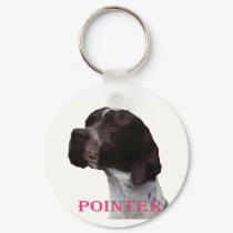 Pink pointer keychain