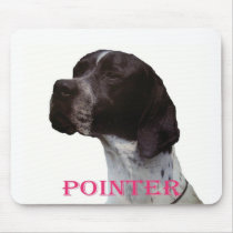 Pink pointer mousepad