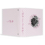 Pink Polka Dot Baby Book binders