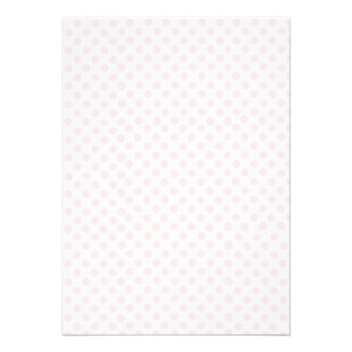 Pink Polka Dot Baby's Birthday and Naming Ceremony Personalized Invite