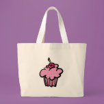 pink polka dot cupcake