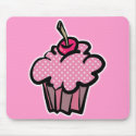 pink polka dot cupcake mousepads by cupcakewear pink polka dot cupcake mousepads