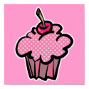pink polka dot cupcake posters by cupcakewear pink polka dot cupcake posters