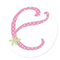 Pink Polka Dot • E