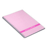 Pink Polka Dots Personalized Notebook / Journal