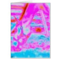 Pink Pony retro colors cards