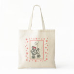 Pink Poodle Fifties Tote Bag