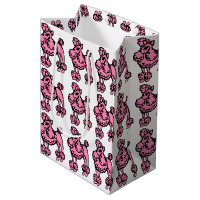Pink Poodle Gift Bag Medium Gift Bag