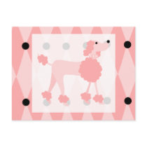 Pink Poodle postcards by trennea Pink Poodle postcards