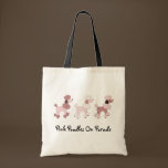 Pink Poodles On Parade Bag