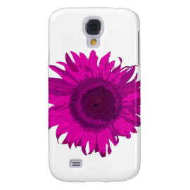 Pink Pop Art Flower Samsung Galaxy S4 Covers