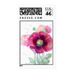 Pink Poppies stamps