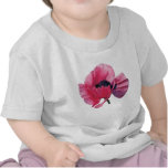 Pink Poppy Closeup Kids Shirts