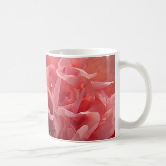 Pink Poppy Petals Coffee Mug