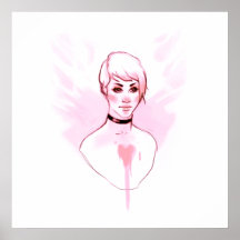 Pink poster
