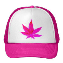 Pink Pot Mesh Hat