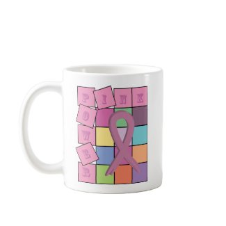Pink Power Breast Cancer Awareness Ribbon Mug