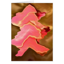 Pink Praise -  Rose Petal Art cards