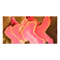 Pink Praise -  Rose Petal Art Custom Photo Card